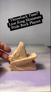 Remember this!? Lion King Miniature Pride Rock Playset #lionking #90sthrowback #miniature #pollypocket #90skids #90stoys #nostalgia | CPJ Collectibles