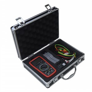 [Hot Item] Double Clamp Digital Dual-Clamp Digital Phase Voltmeter Phase Volt Ammeter Meter