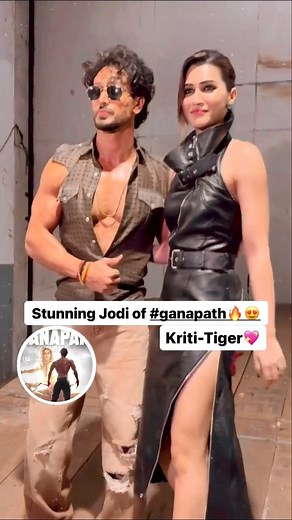 2.4K views · 26 reactions |  ‘Heropanti’ magic returns!  Kriti Sanon and Tiger Shroff reunite on the sets of a TV show for their upcoming action-packed comedy ‘Ganapath: A Hero is Born’.  The teaser release date may be postponed, but their chemistry is right on schedule!  Stay tuned for the film’s release on October 20#ganpath #kritisanon #tigershroff #heropanti #bollywoodjodi | Mayapuri Magazine | Facebook