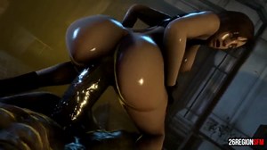 Jill Valentine VS Regenerator (SFM)