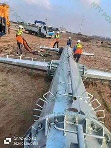 [Hot Item] High Power Transmission Line Electrical Pylon Angle Tension Steel Galvanized Towers Price