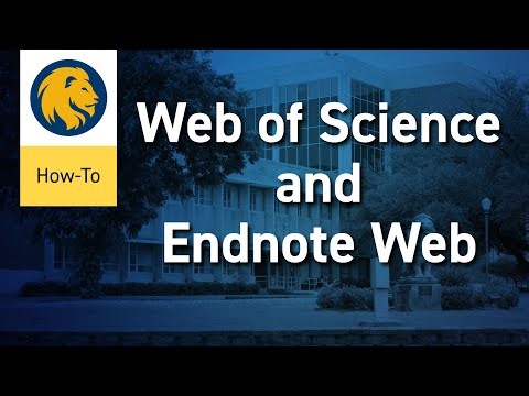 Export Citations from Web of Science into Endnote Web
