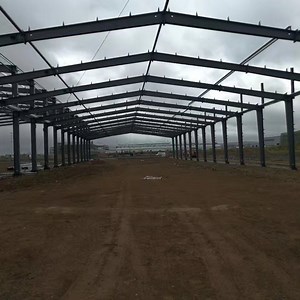 [Hot Item] Q235/Q355 Prefabricated Steel Frame Shed Building Steel Structure Warehouse