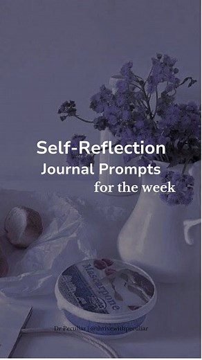 Self-Reflection Journal Prompts for the Week  Hey babes, here are...