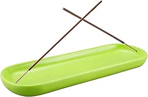 Ceramic Incense Holder or Incense Burner Holder, Boat Style Incense Ash Catcher,Decorative Insense Stick Holder or Incense Tray for Sticks