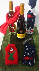 This may be the first and last video you get from me because I am a total chicken. BUT, I was so excited to share the ways I wrapped my Mirassou Winery wines for hostess gifts this year that I had to share it with you. #MirassouHoliday AD http://on.fb.me/1Fk93gW | My Suburban Kitchen