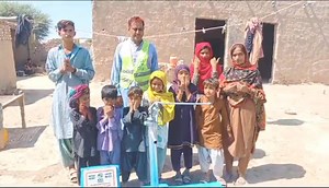 🌿 Alhamdulillah! Another Water Hand Pump Installed in Ramadan! 🌿 With the mercy of Allah ﷻ, another water hand pump has been installed as Asal e Sawab and Sadaqah Jariyah for Usman Khan. We pray that Allah grants him a place in Jannat al-Firdous and elevates his ranks. This hand pump was donated by his loving family—his wife and children: Adam Khan, Ameerah Khan, Safa Khan, and Hajra Khan. May Allah ﷻ accept this beautiful act of charity, reward them abundantly, bless them with good health, ba