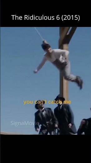 Funny Hanging Scene. Movie Clip