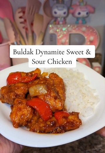 Buldak Dynamite Sweet & Sour Chicken Recipe