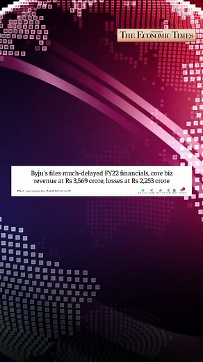 EdTech giant Byju's facing collapse? Once a $22 billion star, the...