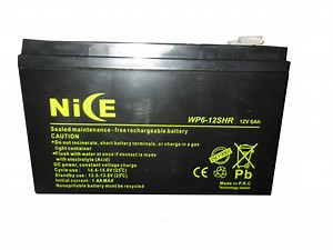 [Hot Item] 12V 6ah VRLA Battery Sealed Lead Acid Battery Car Battery Motorcycle Battery Maintenance Free Battery UPS Battery AGM Battery