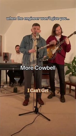 The Stones Need MORE COWBELL #therollingstones #coversong #morecowbell