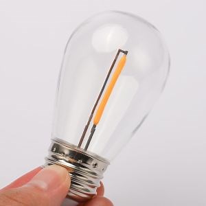 [Hot Item] LED Light Bulb Single Filament S14 Pet Waterproof E26 Bulb