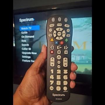 How to program new Spectrum UR3-SR3S-BH remote control