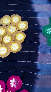 9.4K views · 109 reactions | Mirrorwork Button.. | Embroidery Nilam Patel | Facebook