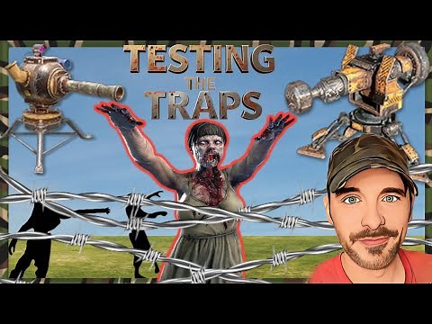 TESTING THE TRAPS ~ 7 Days To Die ~ Worst to Best Trap Guide!