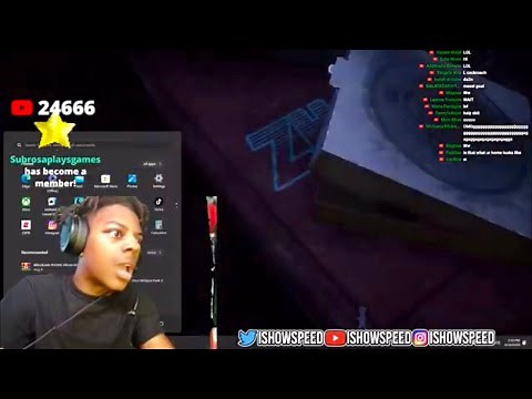 IShowSpeed accidental Flash on stream | Speed Leak