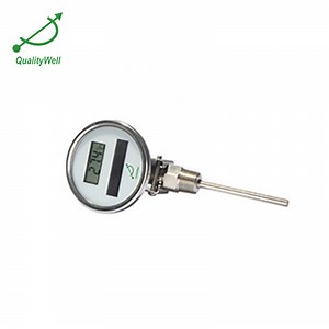[Hot Item] Stainless Steel Adjustable Waterproof IP55 Laboratory Digital Thermometer with Probe