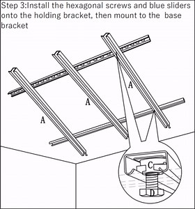 Garage Ceiling Bin Storage Racks,Overhead Garage Tote Storage Rack 48"x48",Heavy Duty Ceilin Tote Storage Rails Adjustable Garages Hanging Storage Racks System for Containers, Bins