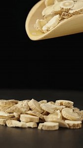 Chinese herb medicine Huangqi or Astragali Radix or Mongolian Milkvetch Root.