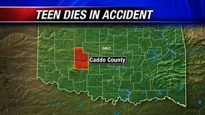 Caddo County crash kills 17-year-old girl