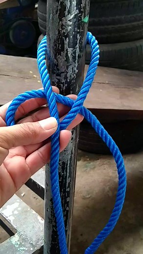 Tying rope hitch knot. Siberian hitch. | FanDi Cam4U