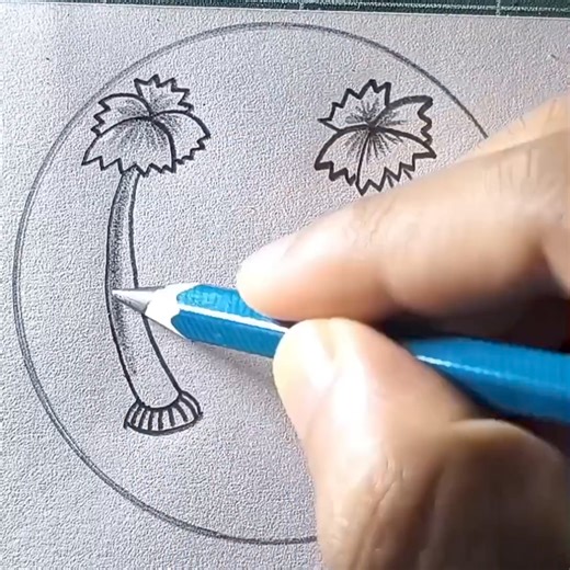 Easy scenario drawing | All About Art