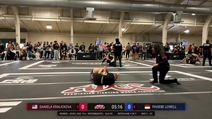 Daniela Kralickova vs Phoebe Lowell 2025 ADCC San Jose Open