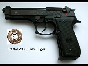 Pistole Vektor Z88 / Zerlegen /Disassembly