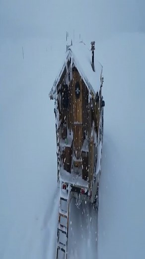 2.7K views · 28 reactions | Riding Out an Epic Snowstorm Inside a Cozy Homemade Truck Camper PATR 4 | Crochet content | Facebook