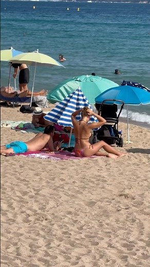 Cannes France: Cannes Beach Serenity - French Riviera in 4K