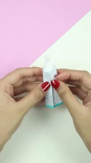 DIY Mini Toothpaste Tube | Back to School Recycle Craft | How to make tiny toothpaste tubes #Shorts