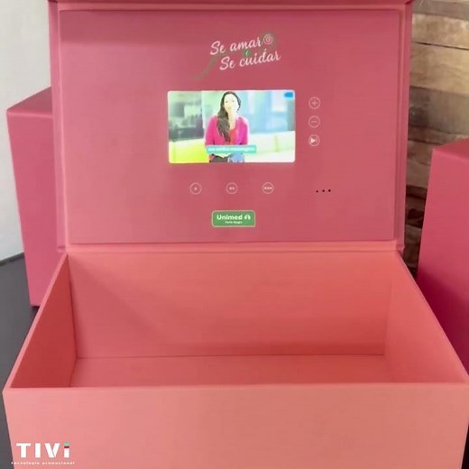 Videobox Tela LCD 4.5" #brindescorporativos #inovacaoempresarial #videobook #tivisolucoes