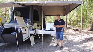 5.6K views · 36 reactions | Feast your eyes on Camper Trailer of the Year finalist (hardfloor category) Ezytrail Campers as they show off their Vortex RX prototype on the spectacular Bribie Island. | Camper Australia | Facebook