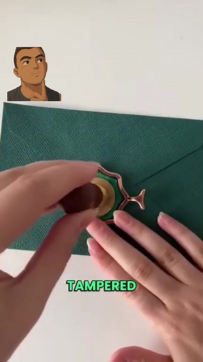 The hidden meaning behind wax seals on envelopes. 🤔 #rodjunior #crazyfact | Rod Junior