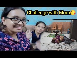 Hogtie Challenge with Mom 😘 | escape challenge #viral_video #krihistyles