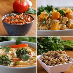 Break out of your dinner routine! Try these easy Vegan One Pot dinners, packed with flavor. Recipes: https://tasty.co/compilation/one-pot-vegan-dinners | Tasty