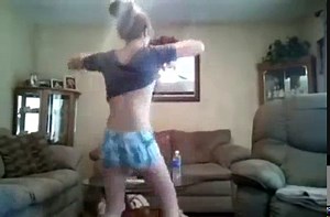 Sexy tight booty dance