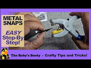 Metal Snaps 101: Learn How To Install in Under 5 Minutes!