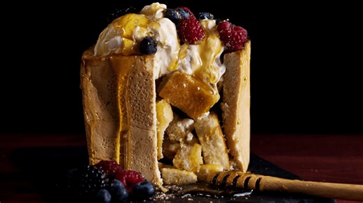 Honey Butter Brick Toast