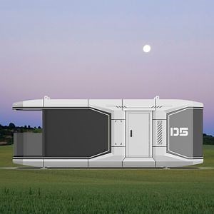[Hot Item] Prefab Apple Cabin Bedroom Hotel Modular Tiny Capsule House with Kitchen Bathroom