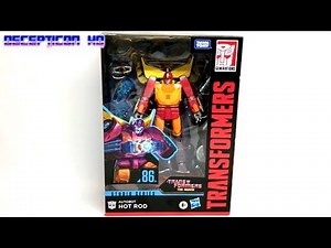 Studio Series 86 Hot Rod Unboxing - Transformers the Movie