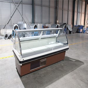 [Hot Item] Hot Sale 2-5 Degree Deli Display Showcase Meat Display Cooler Counter Top Display Fridge