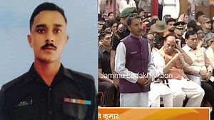 6.1K views · 76 reactions | President #DroupadiMurmu conferred #KirtiChakra upon Rifleman Ravi Kumar, The J&K Light Infantry, 63 #RashtriyaRifles (Posthumous). He made the supreme sacrifice in the highest traditions of the #IndianArmy. His actions epitomized valour, courage, and selflessness in the face of grave danger. Apart from neutralizing two hardcore #terrorists, his bravery galvanised the entire battalion | Jammu Ladakh Vision | Facebook