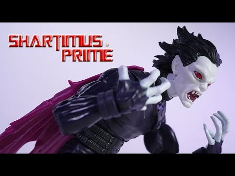 Marvel Legends Morbius 2020 VenomPool BAF Wave Spider-Man Comic Hasbro Action Figure Review