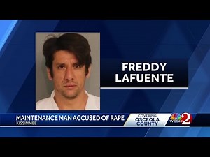 Kissimmee police: Maintenance man raped woman in laundry room, told her 'he loved her'