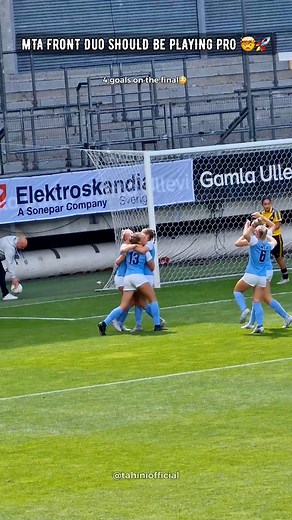 MTA Front DUO 🇺🇸 were the hottest female strikers in the Gothia cup 2023 world youth football club championship scoring 16 goals together 🤯🔥. Isabela 10, Grace 6 😳 #football #soccer #unstoppable #gothiacup #tournament #strikers #fbreels #girls #soccermom | The Yellow Ball