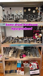 In search of a nice piece of hardware, maybe a Ludwig Speedking pedal? Contact us at www.purplechord.com #drumhardware #vintagedrums #ludwigspeedking #vintagedrumsforsale #ludwigdrums | Purple Chord - Classic Drums & Cymbals