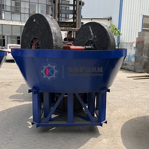 [Hot Item] 100% New Round Grinding Machine Edge Runner Mill 1200 Gold Stamp Mill