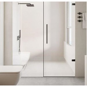 [Hot Item] Shower Cubicle Manufacturers Bathroom Square Double Sliding Door Glass Shower Cubicle